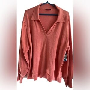 vince camuto polo shirt Sz XL Women